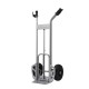 Diable 200kg NST-400 bavette rabattable, roues pneumatiques 