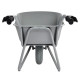 Brouette 80L, extra renforcée roue anti crevaison 