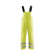 Cotte à bretelle de pluie haute-visibilité niveau 3 13862005 - Couleur et taille au choix Jaune-fluo