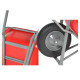 Brouette plastique profi-Max Plus rouge 