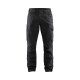 Pantalon maintenance denim stretch 2D 14391141 - Couleur et taille au choix Noir-Noir