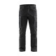 Pantalon maintenance denim stretch 14591142 - Couleur et taille au choix Noir