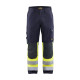 Pantalon multinormes inhérent Marine/Jaune-Fluo 14881512 - Taille au hoix 