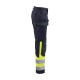 Pantalon multinormes inhérent avec poches flottantes Marine/Jaune-Fluo 14891512 - Taille au choix 
