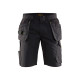 Short maintenance avec poches flottantes 14941330 - Couleur et taille au choix Noir-Jaune fluo