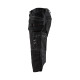 Pantacourt X1500 Coton Noir 15011310 - Taille au choix 