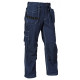 Pantalon artisan poches libres cordura coton  15301370 Marine