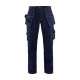 Pantalon Artisan Femme avec poches flottantes 15451370 - Couleur et taille au choix Marine