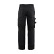 Pantalon artisan sans poches flottantes Noir 15561310 - Taille au choix 