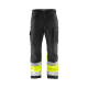 Pantalon softshell haute-visibilité 15622517 - Taille au choix Noir-Jaune fluo