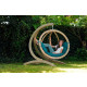 Balancelle globo chaise coussin et support - Couleur au choix 