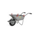 Brouette easy rider 80L,  roue pneumatique, anneau de levage 