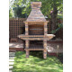 Barbecue en brique 