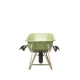 Brouette aluminium profi-Max Plus vert roue pneumatique 