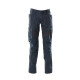Pantalon de travail avec poches genouillères MASCOT Accelerate - 18579-442-Bleu marine-76-48 