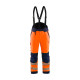 Pantalon hiver haute-visibilité à doublure chaude 18751977 - Couleur et taille au choix Orange fluo-marine