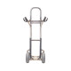 Diable aluminium a tablier sureleve, Bavette 450x300 