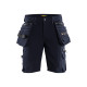 Short X1900 stretch 4D avec poches flottantes 19881644 - Couleur et taille au choix Marine-Foncé-noir