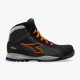 Chaussures de sécurité semi-montantes diadora glove net mid pro s3 hro sra esd - Couleur et pointure au choix Noir-Orange