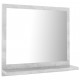 Miroir de salle de bain sonoma 40x10,5x37 cm - Couleur au choix Gris-béton