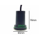 Spot extérieur encastrable sol led 3w ip65 45 - couleur eclairage au choix 