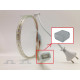 Cache de protection pour ruban led 220v smd5050 