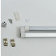 Réglette led t5 9w 60cm - couleur eclairage au choix 