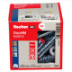 Chevilles métallique pour corps creux DuoHM 6X55 embout TX - FISHER - 572925 