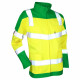 Blouson bicolore haute visibilité lma urgence - Taille et coloris au choix Vert-Jaune