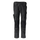 Pantalon de travail avec poches genouillères MASCOT Unique - 21979-459-Noir-44-76 