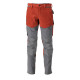 Pantalon de travail avec poches genouillères MASCOT Customized - 22379-311/2-Rouge-52-90 