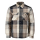 Chemise de travail en flanelle avec doublure fourrure MASCOT Customized - 23104-446-Taupe-L 