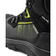 Chaussures de sécurité mi-hautes STORM S7S imperméables Noir/Jaune fluo 24790000 - Pointure au choix 