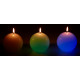 3 bougies boules led 