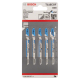 Lame pour scie sauteuse bosch t118 eof bim - 83 mm - 2608634237 