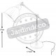 Lampe de bureau en acier brossé 