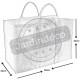 Sac à bûches en jute 