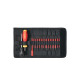 Jeu de tournevis dynamométriques WIHA TorqueVario®-S electric - 19 pièces - 36791 