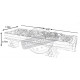 Potager bois jardinou maxi 4m 