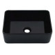 Lavabo 40x30x13 cm Céramique - Couleur au choix Noir