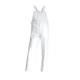 Cotte à bretelles LMA BROSSE blanc T.XS - 300344 T.1 