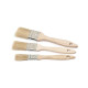 Lot de 3 pinceaux bruts - 20-30-40 cm - OUTIL PARFAIT - 2900000 