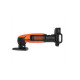 Ponceuse à batterie delta 12v bdcds12n black and decker 