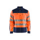 Chemise haute-visibilité 32551817 - Couleur et taille au choix Orange fluo- Marine