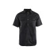 Chemise TWILL manches courtes 32961190 - Couleur et taille au choix Noir