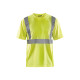 T-shirt haute-visibilité col V 33131009 - Couleur au choix Jaune fluo