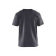 T-shirt pack x5 gris clair  33251053 T-Shirts Pack x5 Noir/Gris clair 