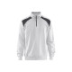 Sweat col camionneur 33531158 - Couleur et taille au choix Blanc-Gris foncé