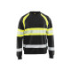 Sweat haute-visibilité 33591158 - Couleur et taille au choix Noir-Jaune fluo