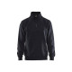 Sweatshirt col camionneur 33651048 - Couleur et taille au choix Noir